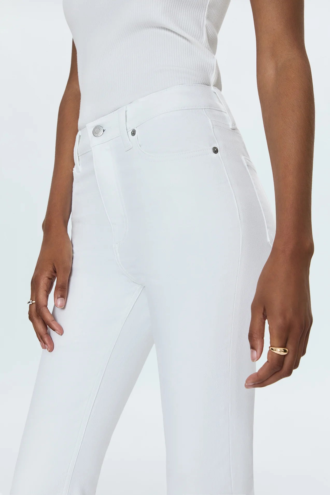 PISTOLA LENNON HIGH RISE BOOT CUT JEAN- VIVID WHITE