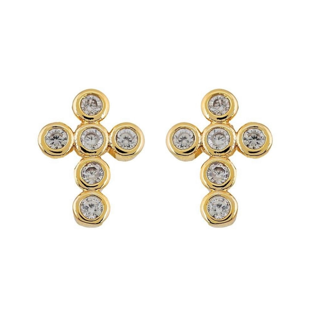 MIMI MINI CROSS STUDS