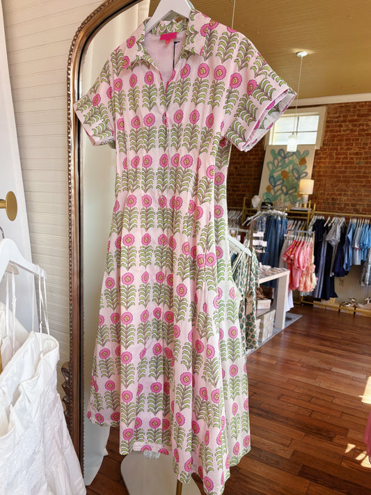 MIRIAM DRESS- PINK
