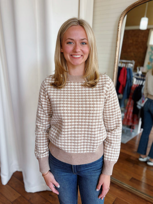 CODY SWEATER- BEIGE MELANGE