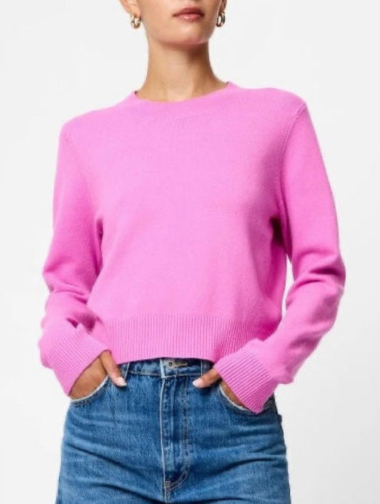 FRENCH CONNECTION TAFFY PINK SWEATER