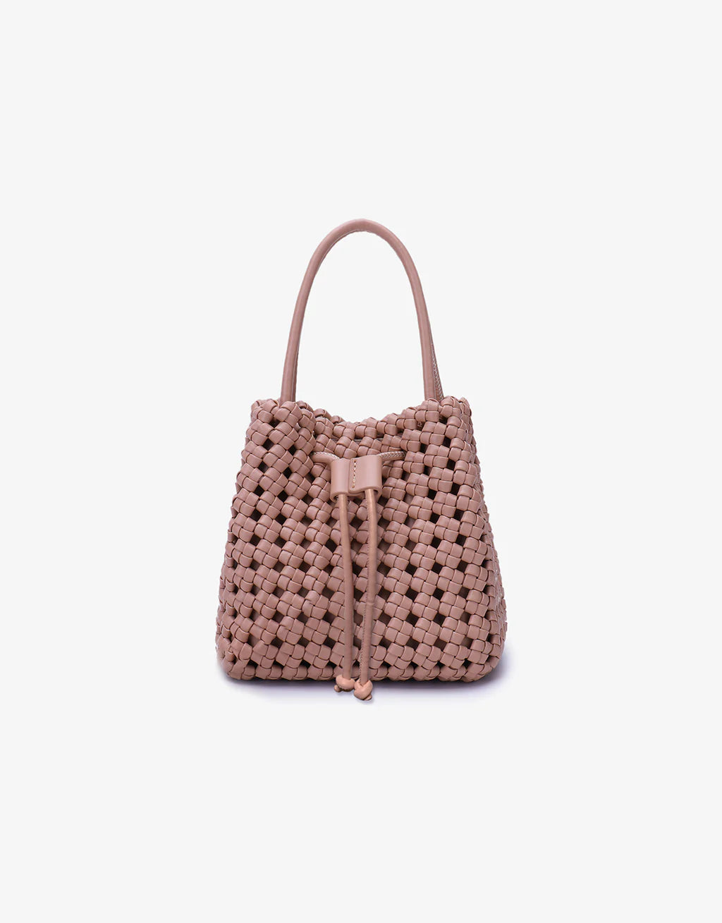 PERRIE BUCKET BAG- LIGHT TAN