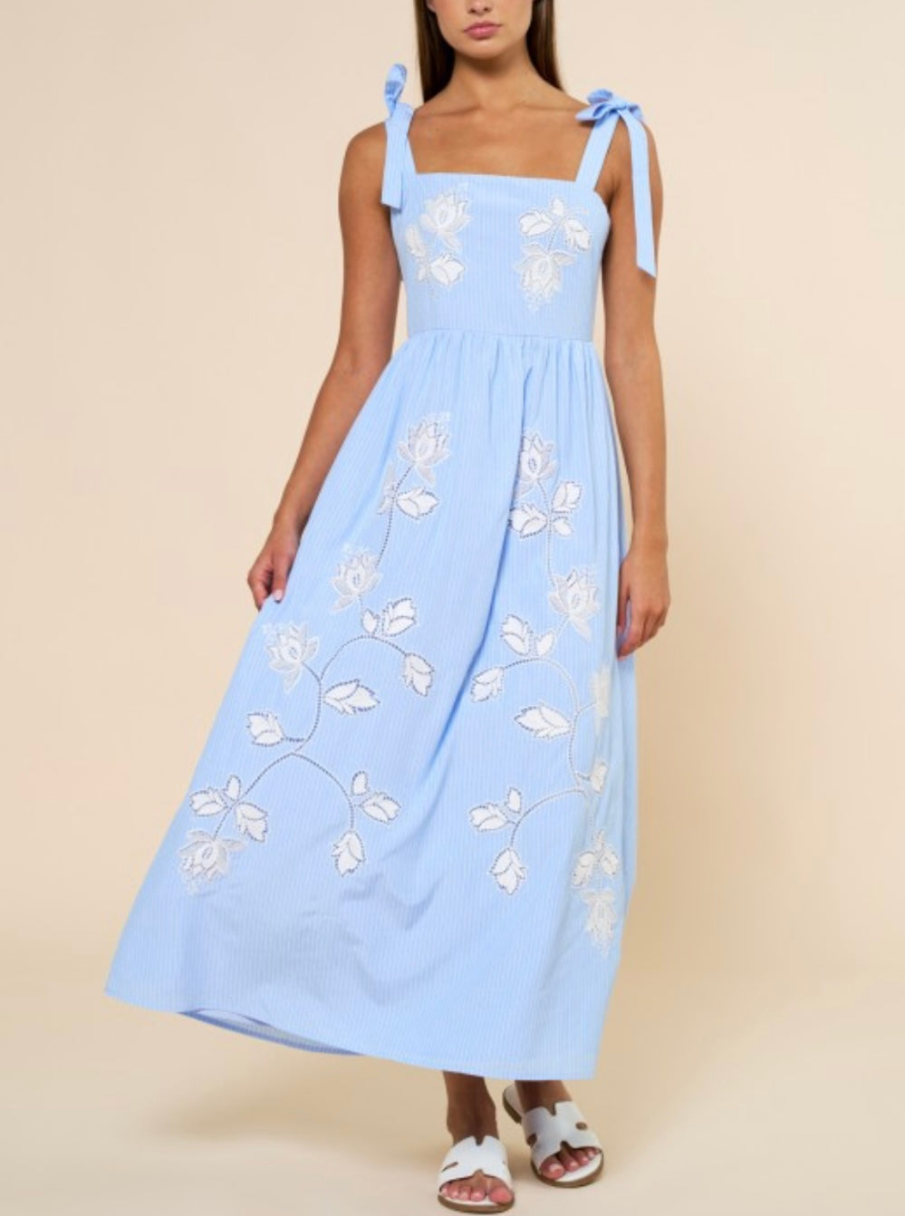 SKY BLUE MAXI DRESS