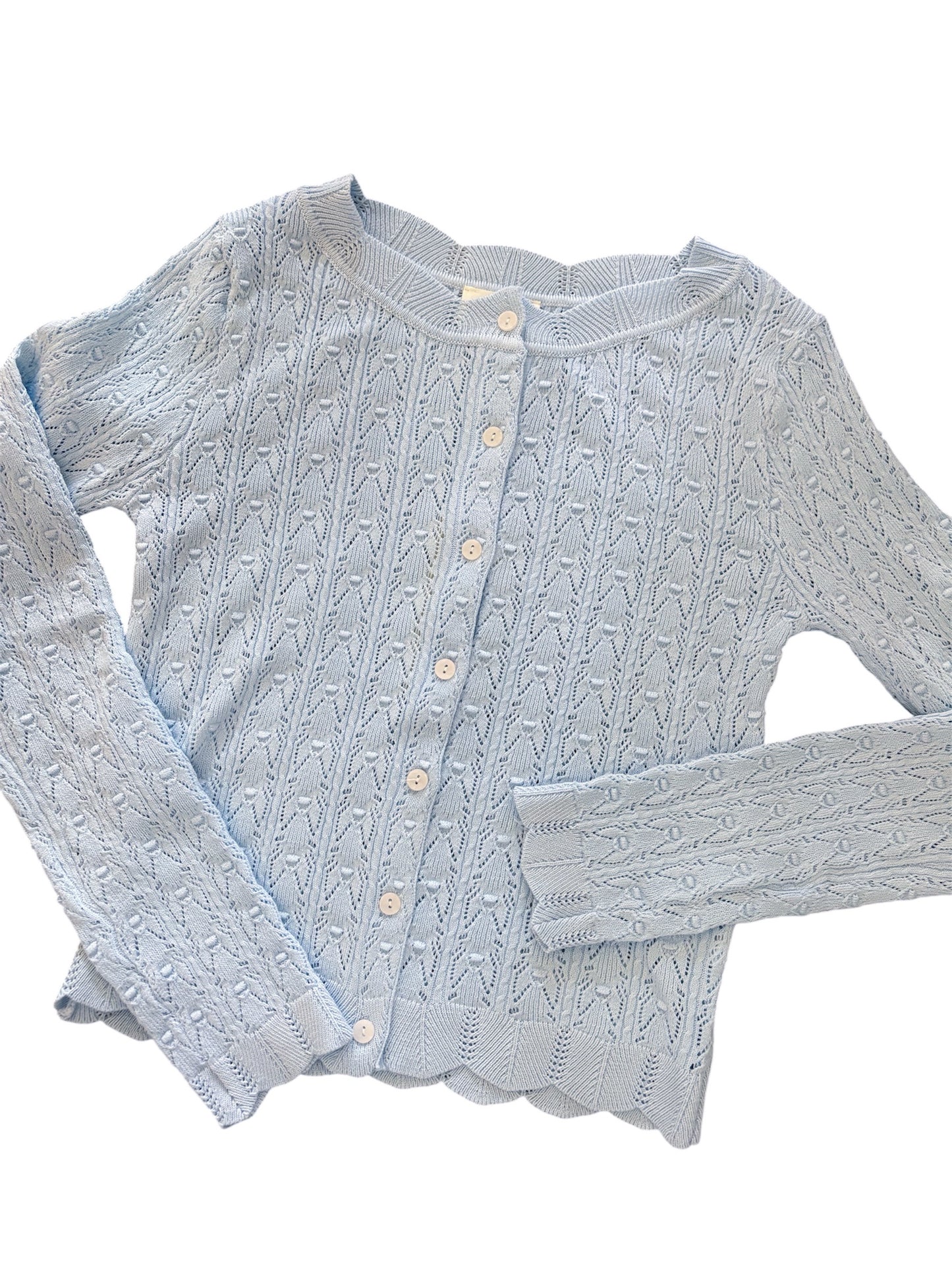 ALLIE CARDI- SOFT BLUE