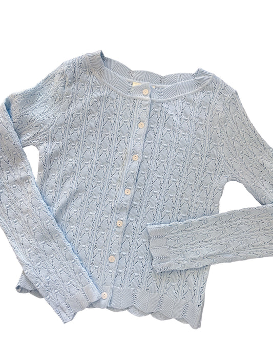 ALLIE CARDI- SOFT BLUE