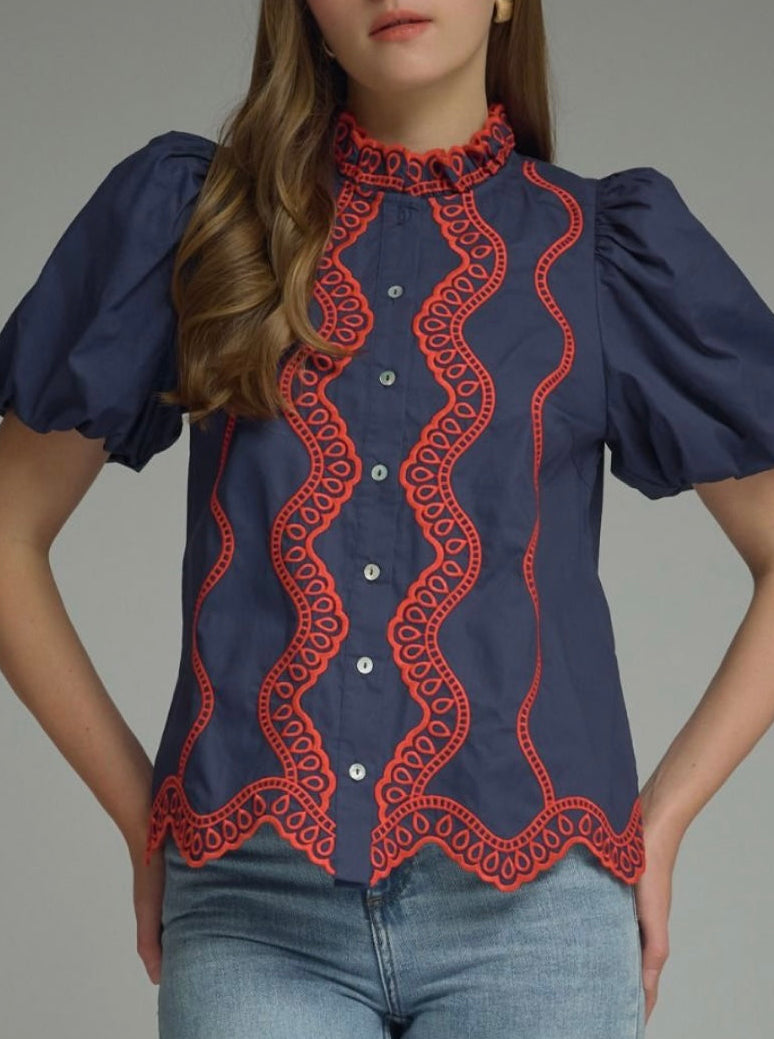 RHODES TOP- NAVY