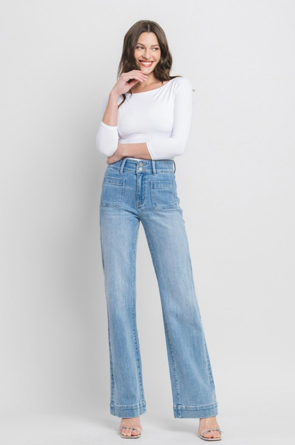 90'S VINTAGE FLARE JEANS