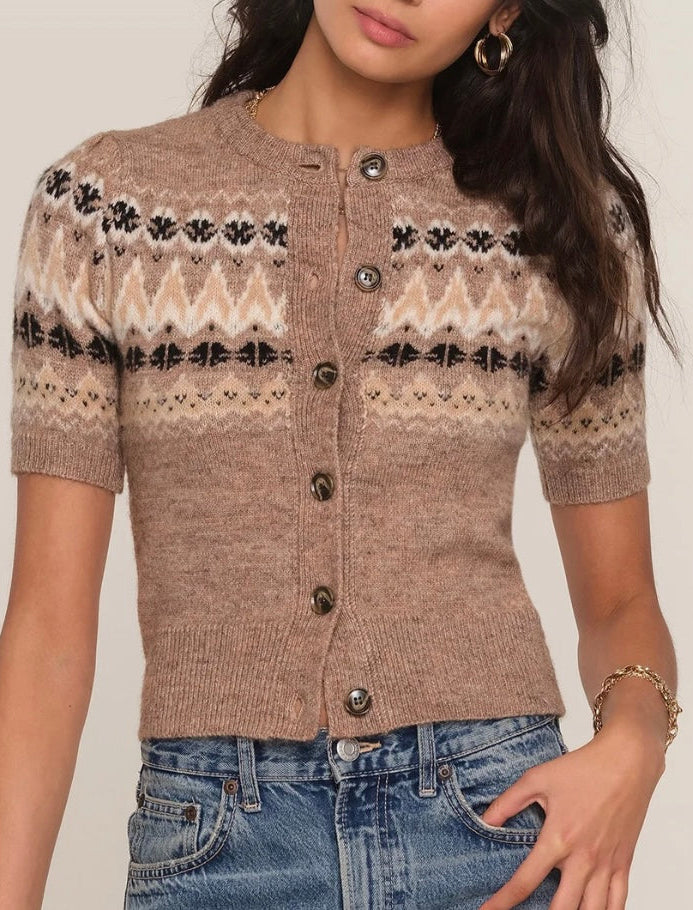 POSITANO CARDI- TAUPE