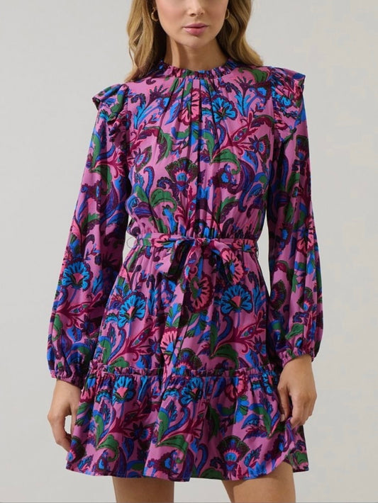 VALERIE DRESS- MAUVE