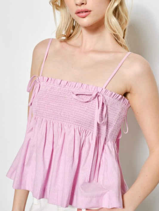 BRYNN CAMI TOP- PINK