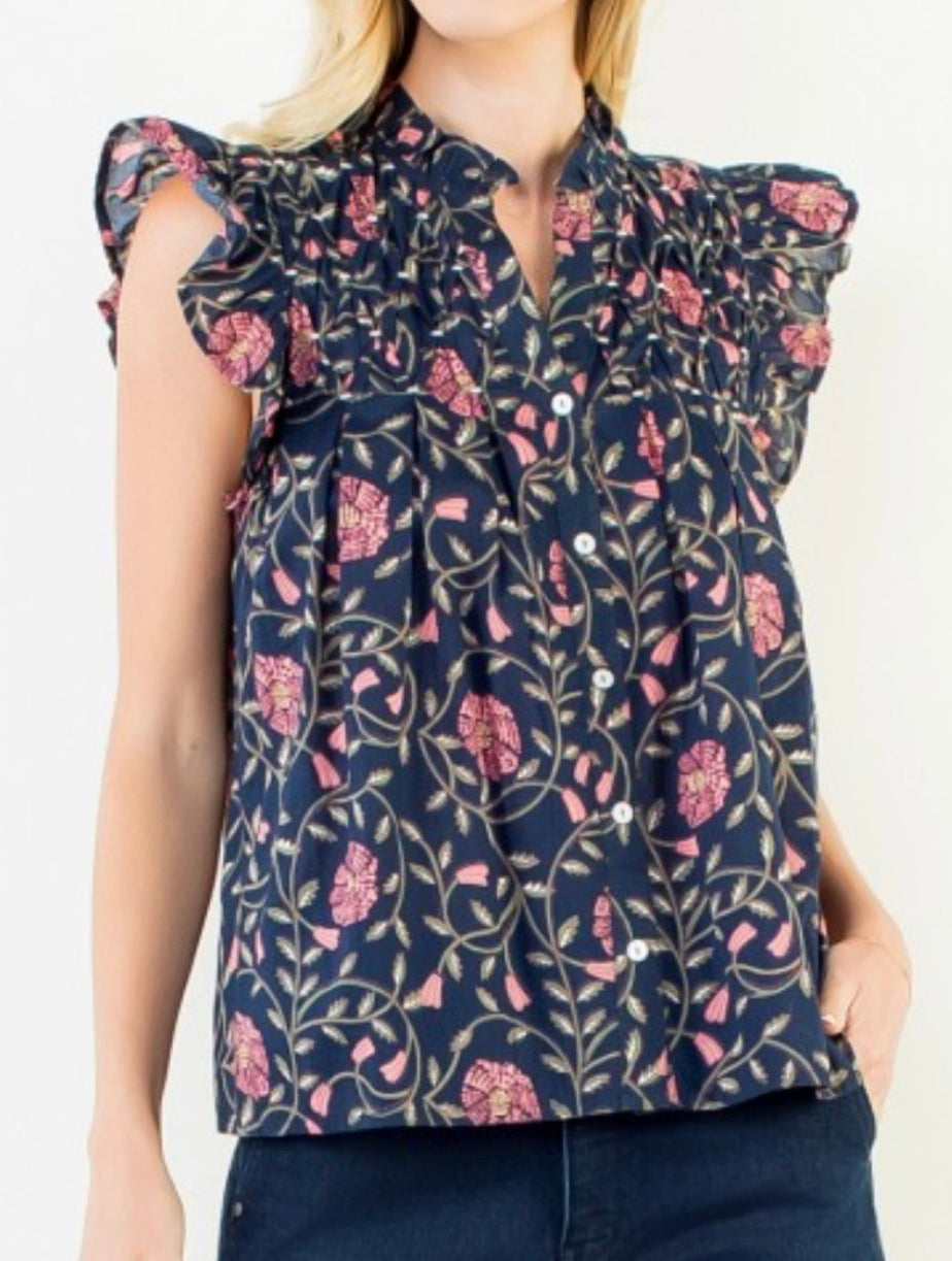 MABRY TOP- NAVY