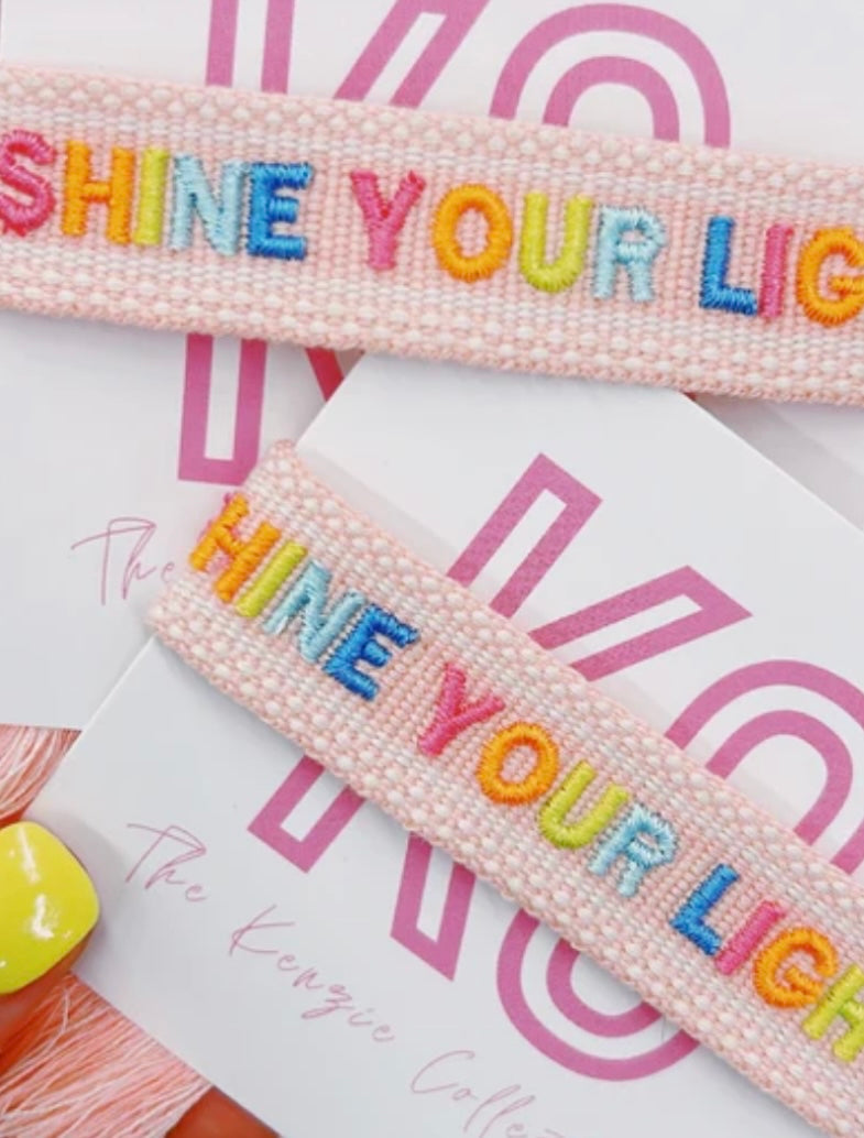 SHINE YOUR LIGHT BRACELET