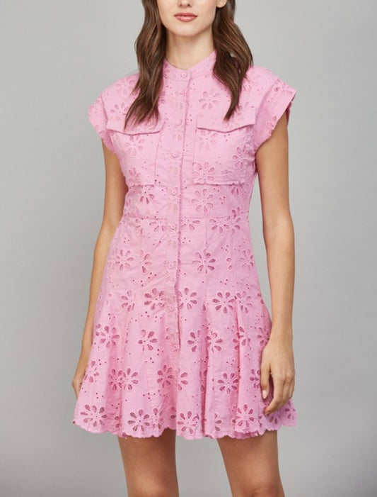 ALLY DRESS- PRISM PINK