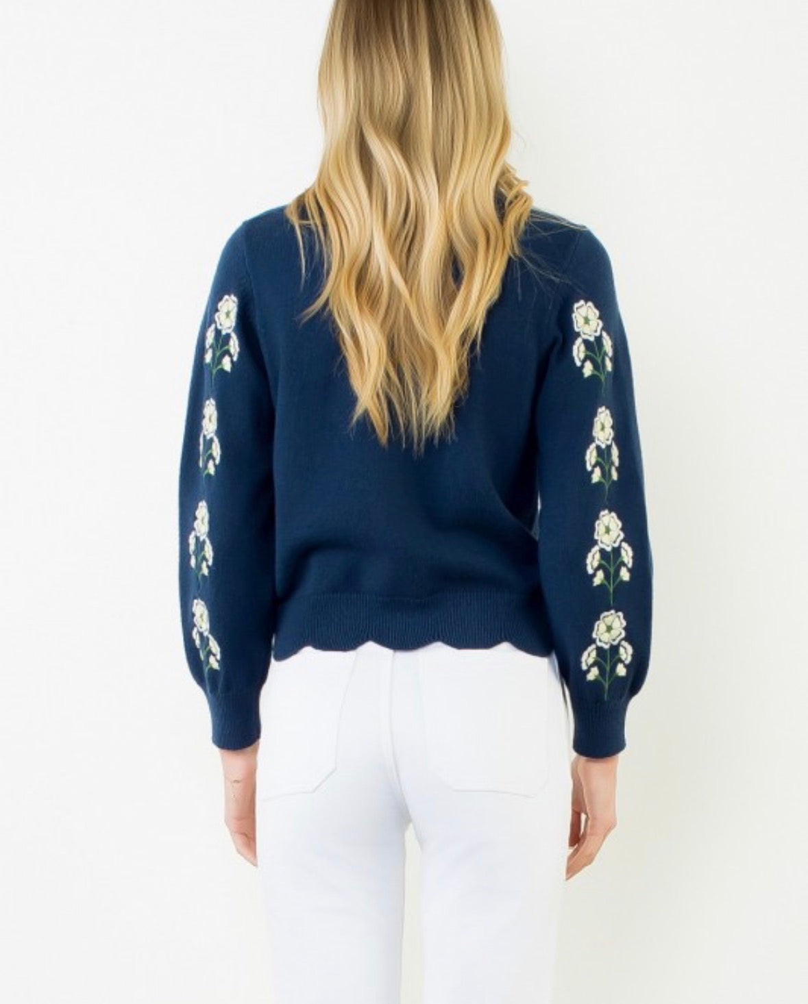 BONNIE SWEATER- NAVY