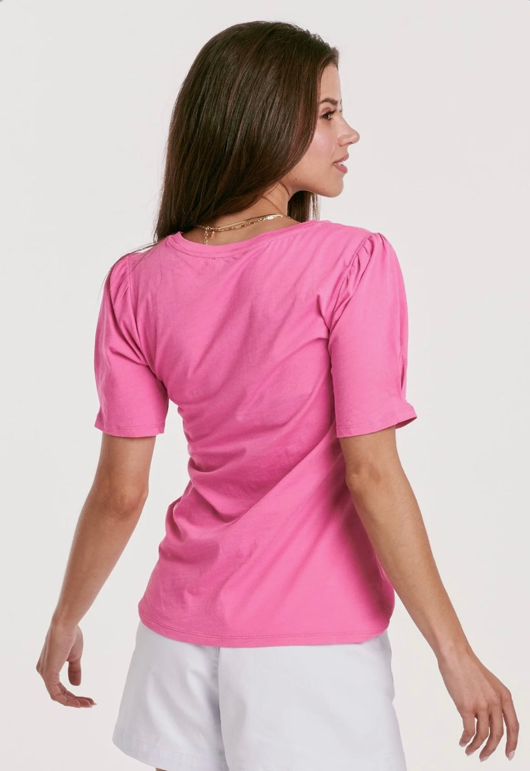 SCARLETTE TEE PINK TUBEROSE