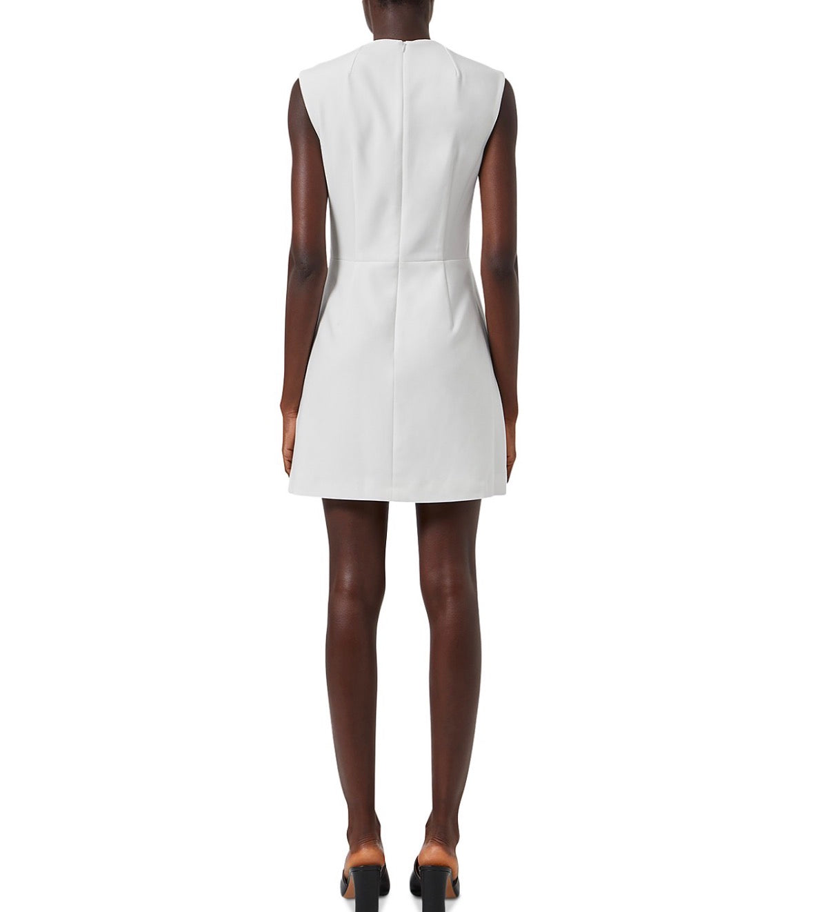 FRENCH CONNECTION WHISPER RUTH DRESS- SUMMER WHITE