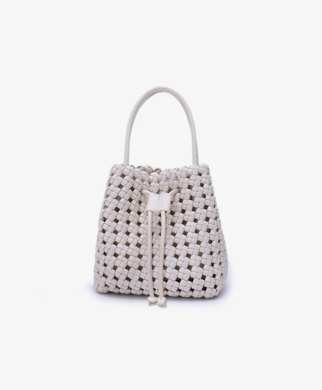 PERRIE BUCKET BAG- OFF WHITE