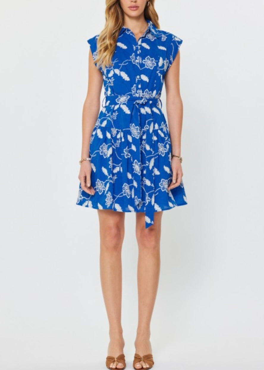 STORY EMBROIDERY DRESS
