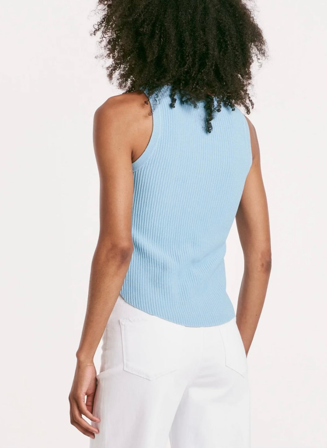 CORA TANK- POWDER BLUE