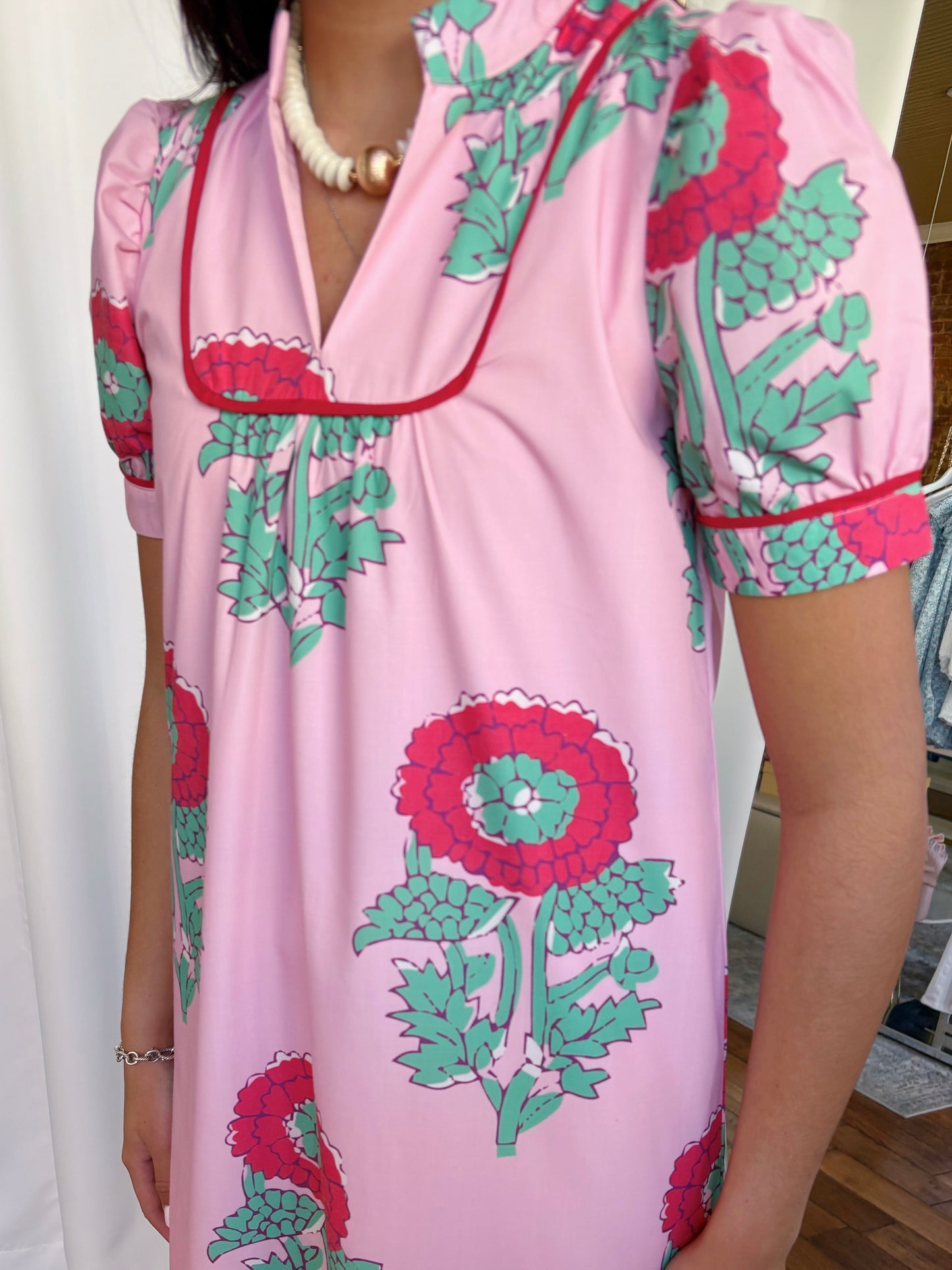 SCOUT MIDI DRESS- PINK