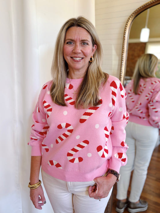 CANDY CANE SWEATER