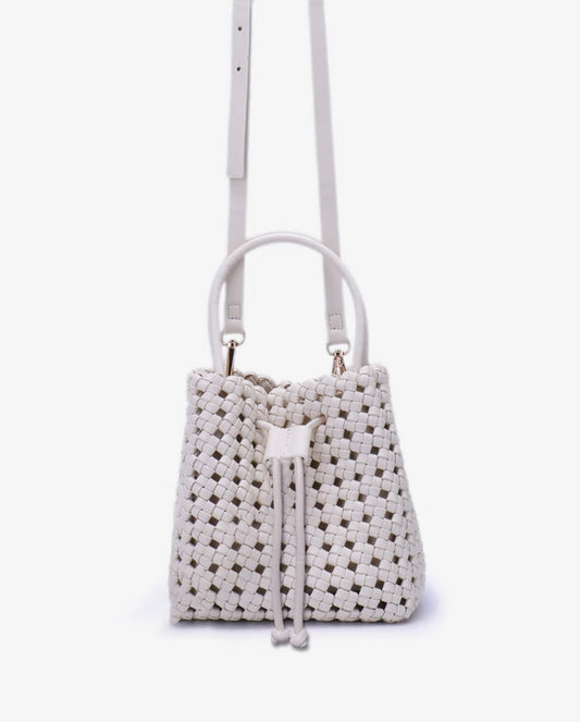 PERRIE BUCKET BAG- OFF WHITE