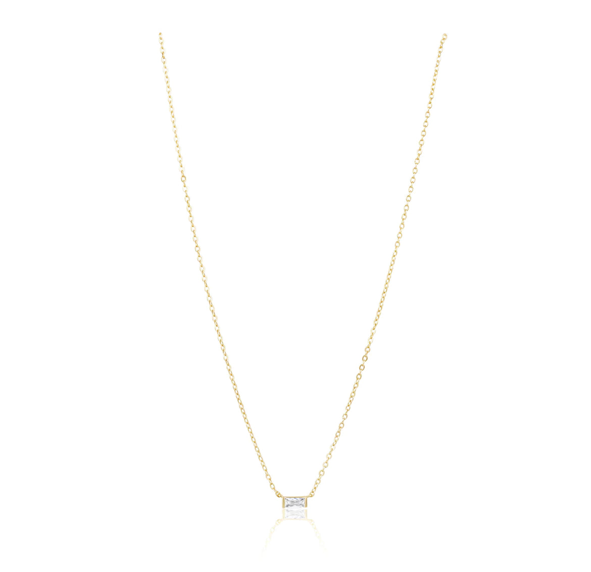 SAHIRA WILLOW NECKLACE CLEAR