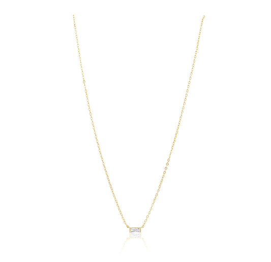 SAHIRA WILLOW NECKLACE CLEAR