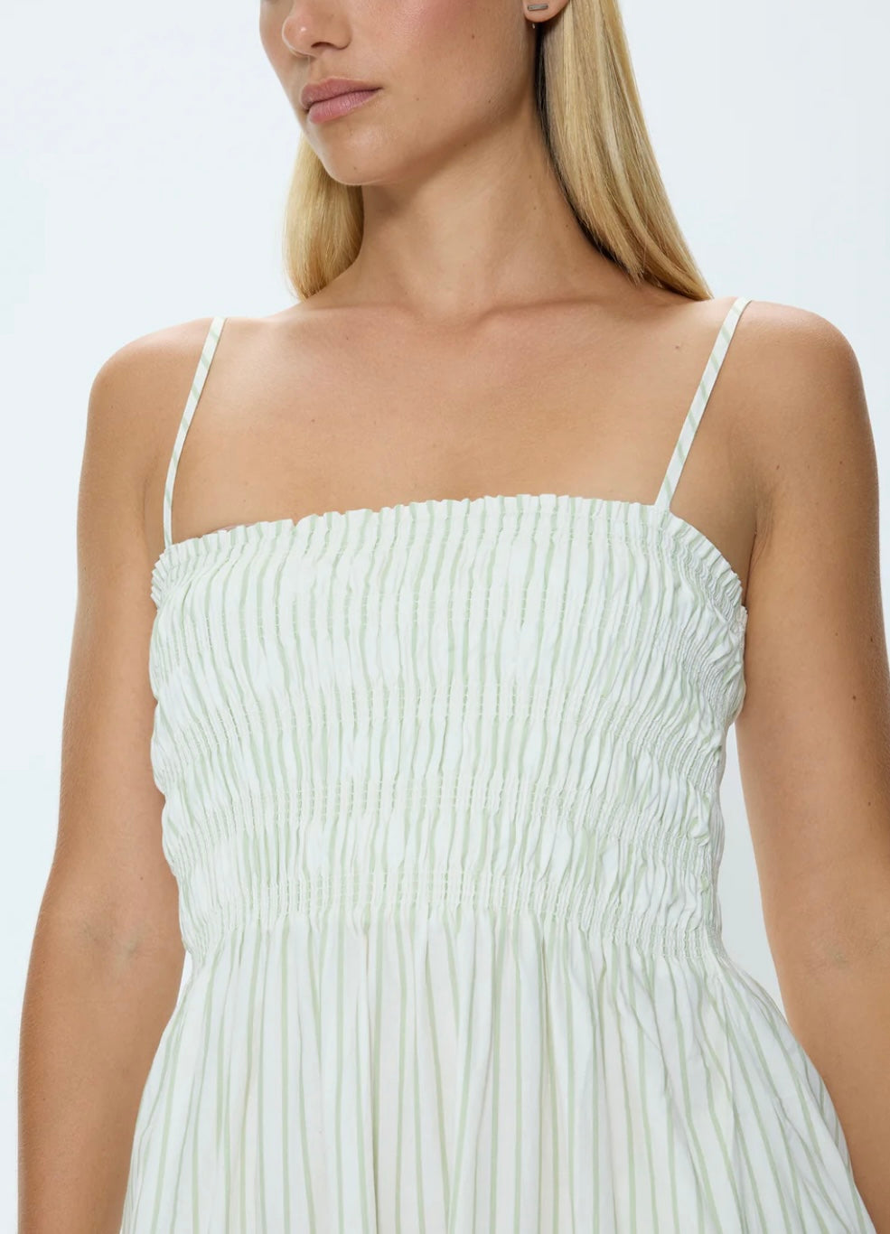 PISTOLA BIANCA DRESS- SAGE EGRET