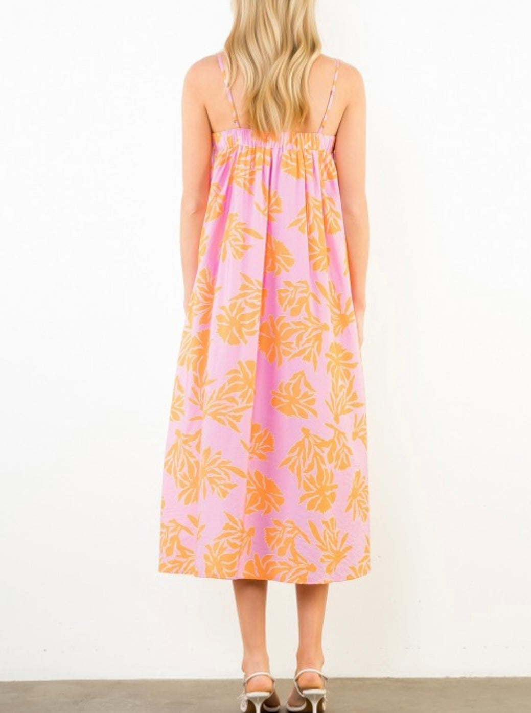 HAZEL DRESS- PINK FLORAL