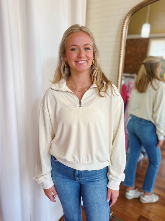 COZY DREAMS PULLOVER- CREAM