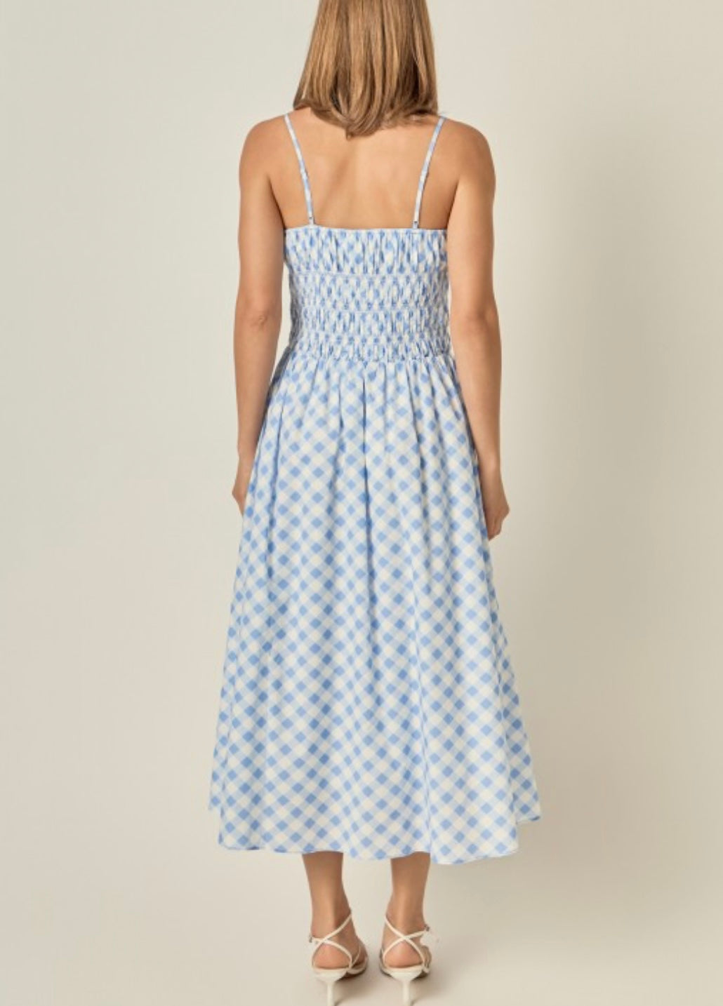 WALKER DRESS- POWDER BLUE