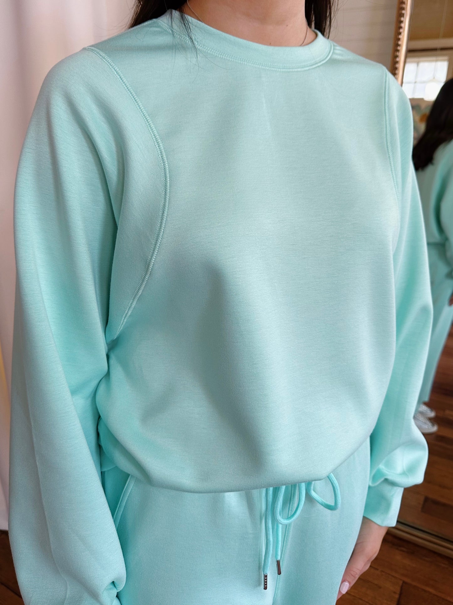 AQUA MINT ATHLEISURE SET