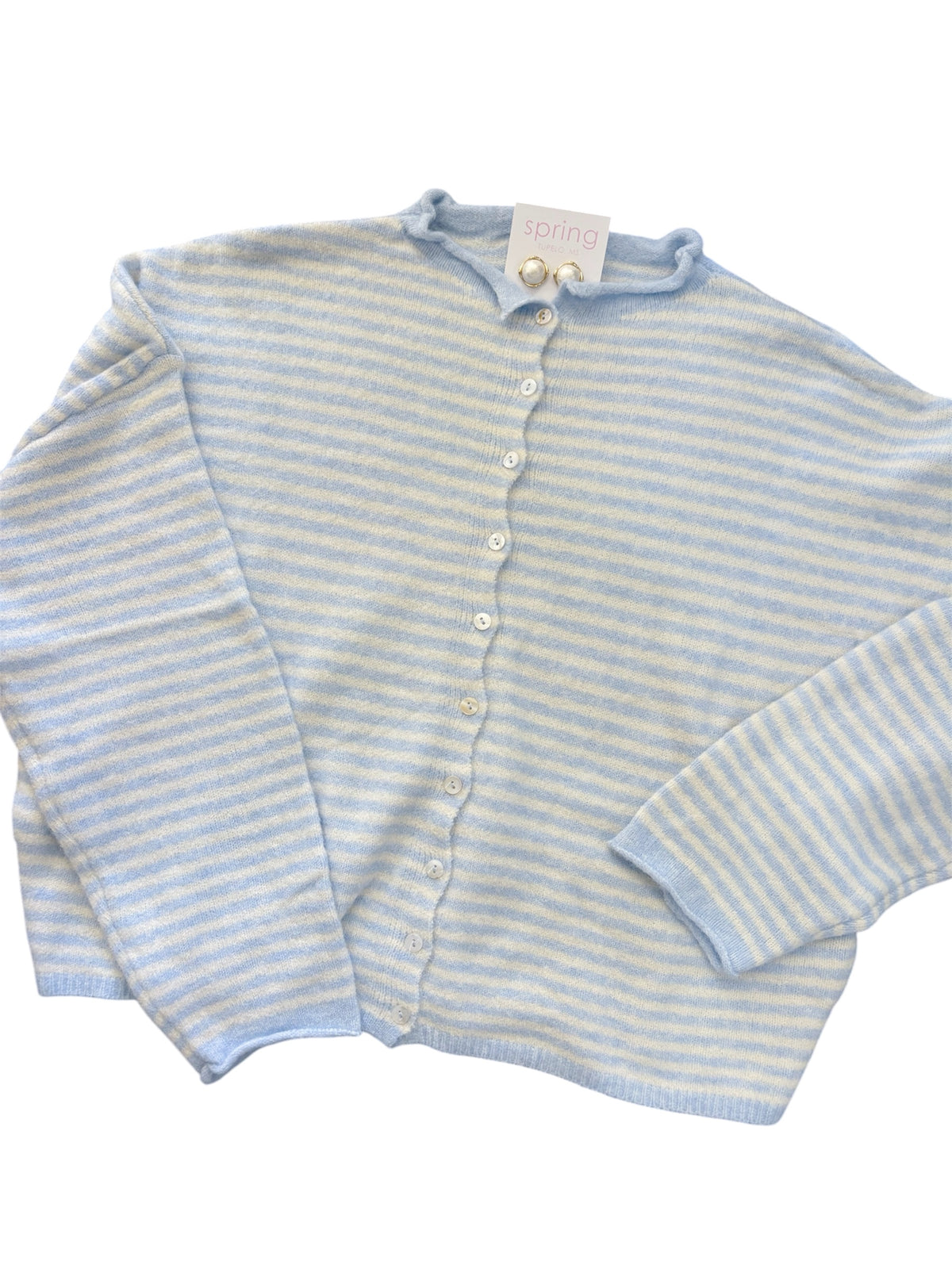PIPER CARDIGAN- LIGHT BLUE