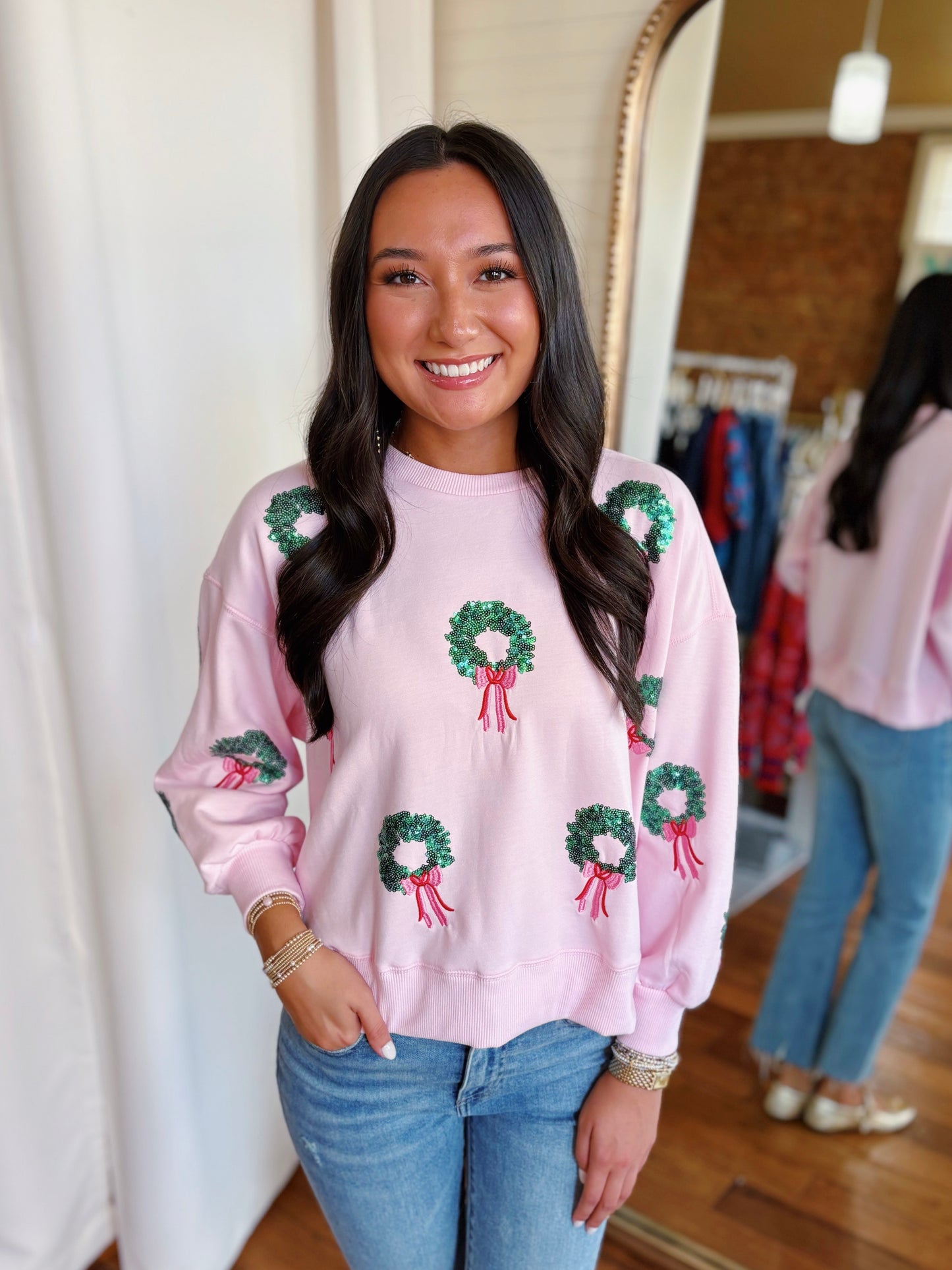 MILLIE WREATH SWEATSHIRT