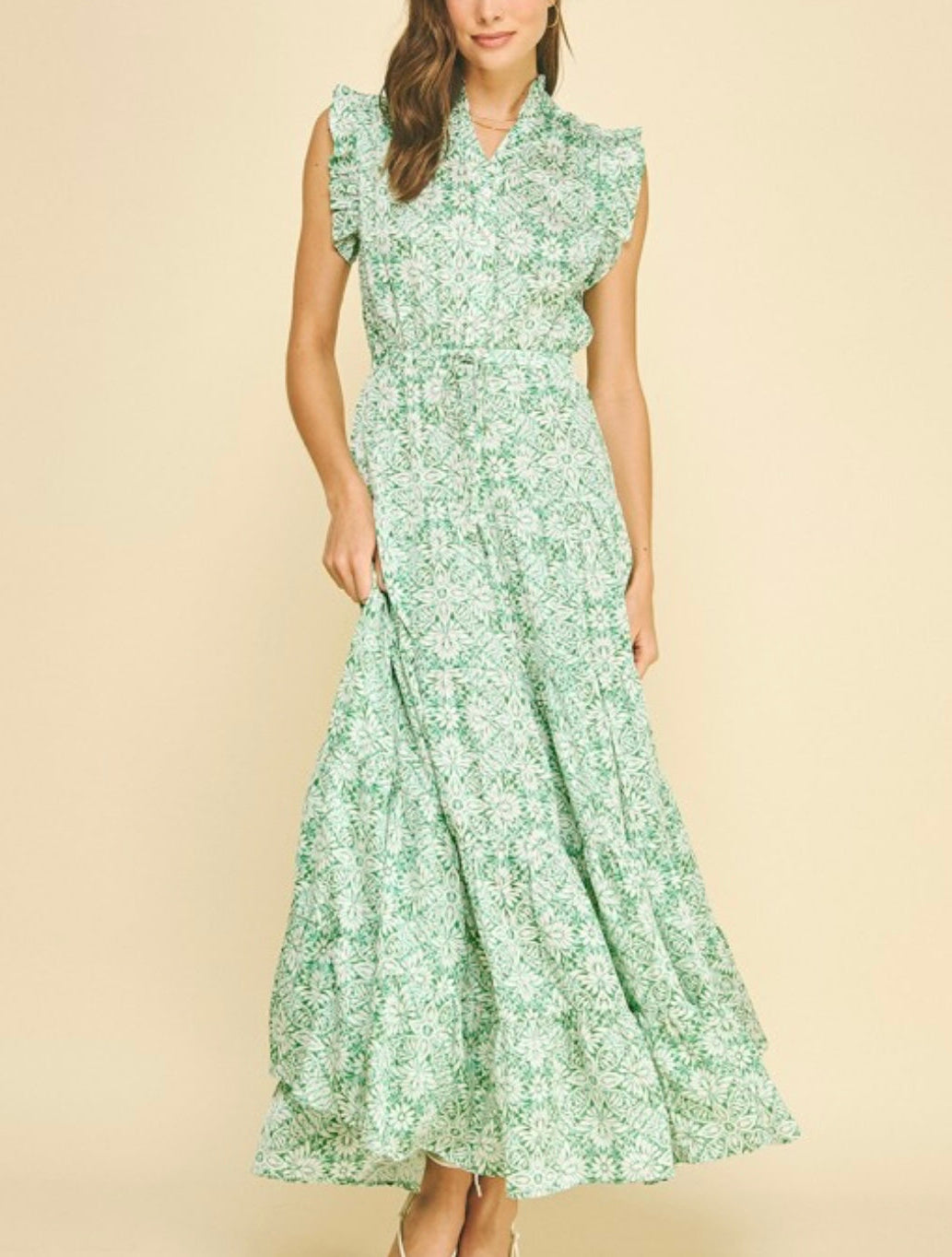 HELEN MAXI DRESS- MINT