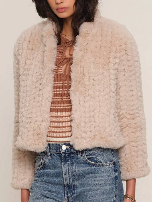 ALDEN JACKET- VANILLA
