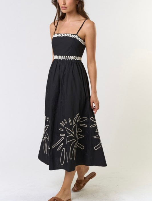 LOTTIE DRESS- BLACK