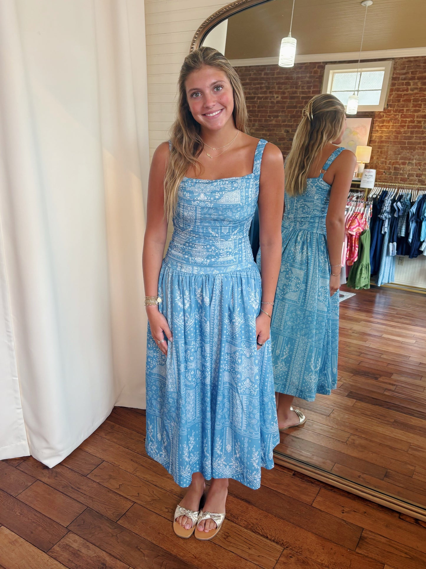 HARKINS MIDI DRESS
