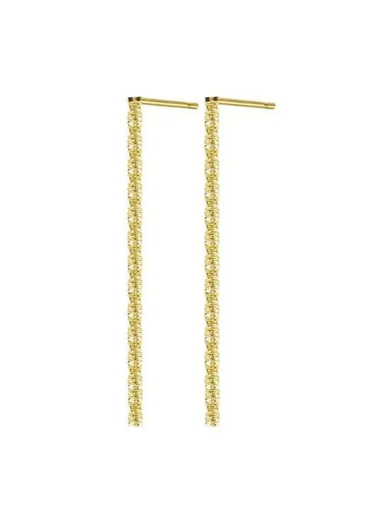 LINEAR STRAND EARRINGS