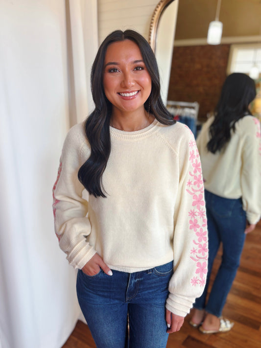 MADELINE SWEATER- CREAM