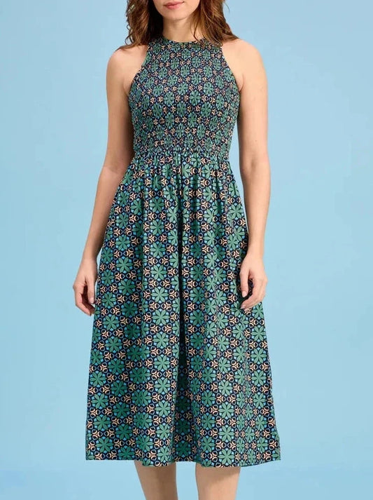 LIVRO STROLL DRESS- SLATE MOSAIC