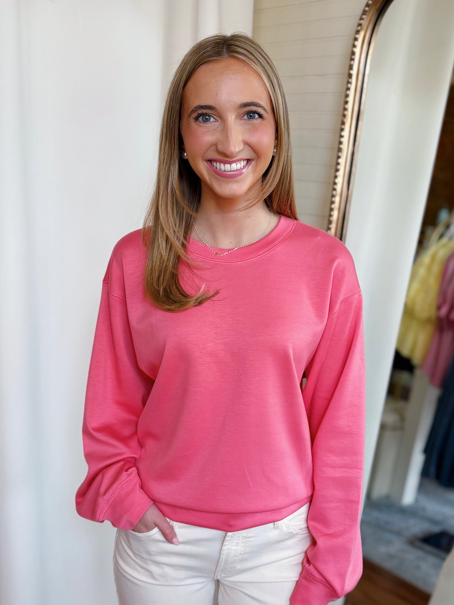 TAFFY PINK SWEATSHIRT