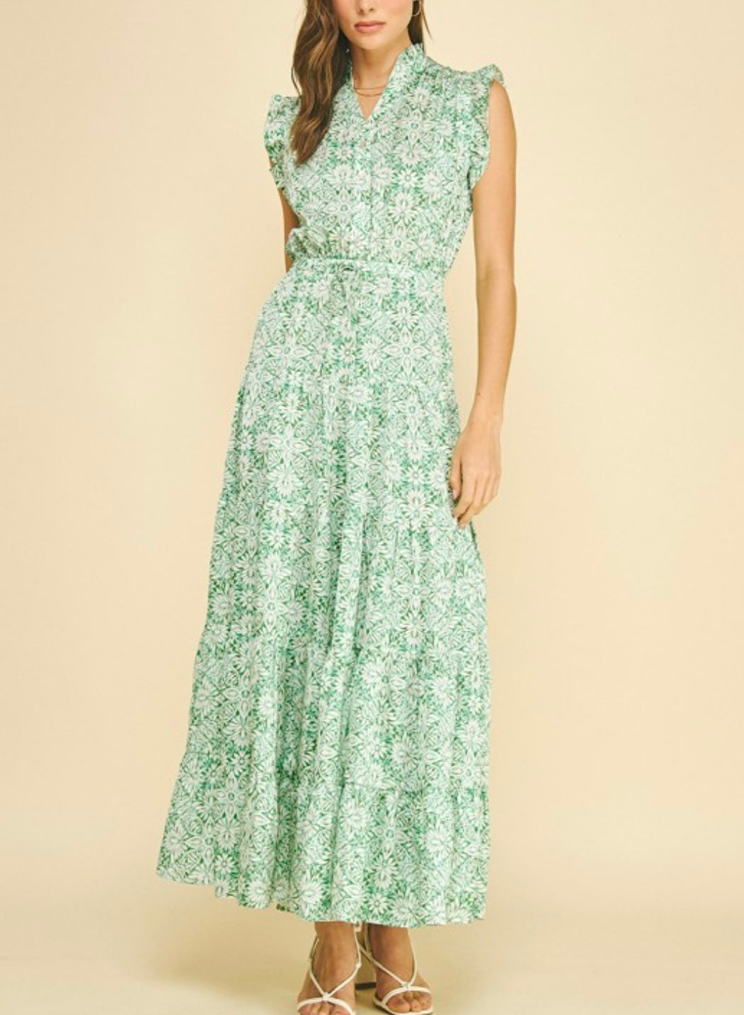 HELEN MAXI DRESS- MINT