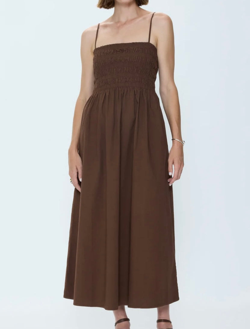 PISTOLA BIANCA MAXI SUNDRESS- BRUNA