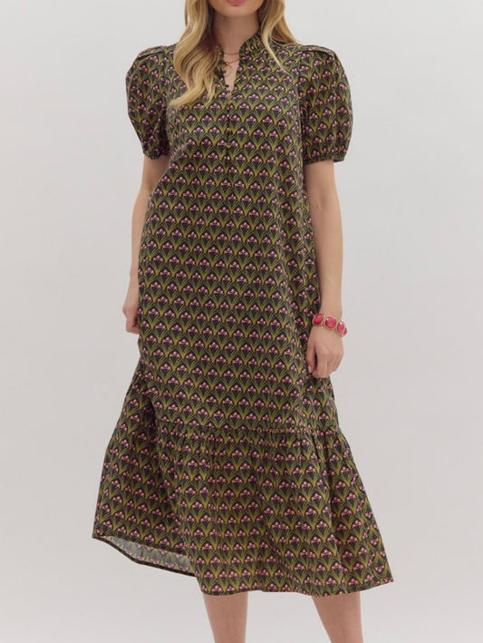 FLYNN DRESS- BLACK