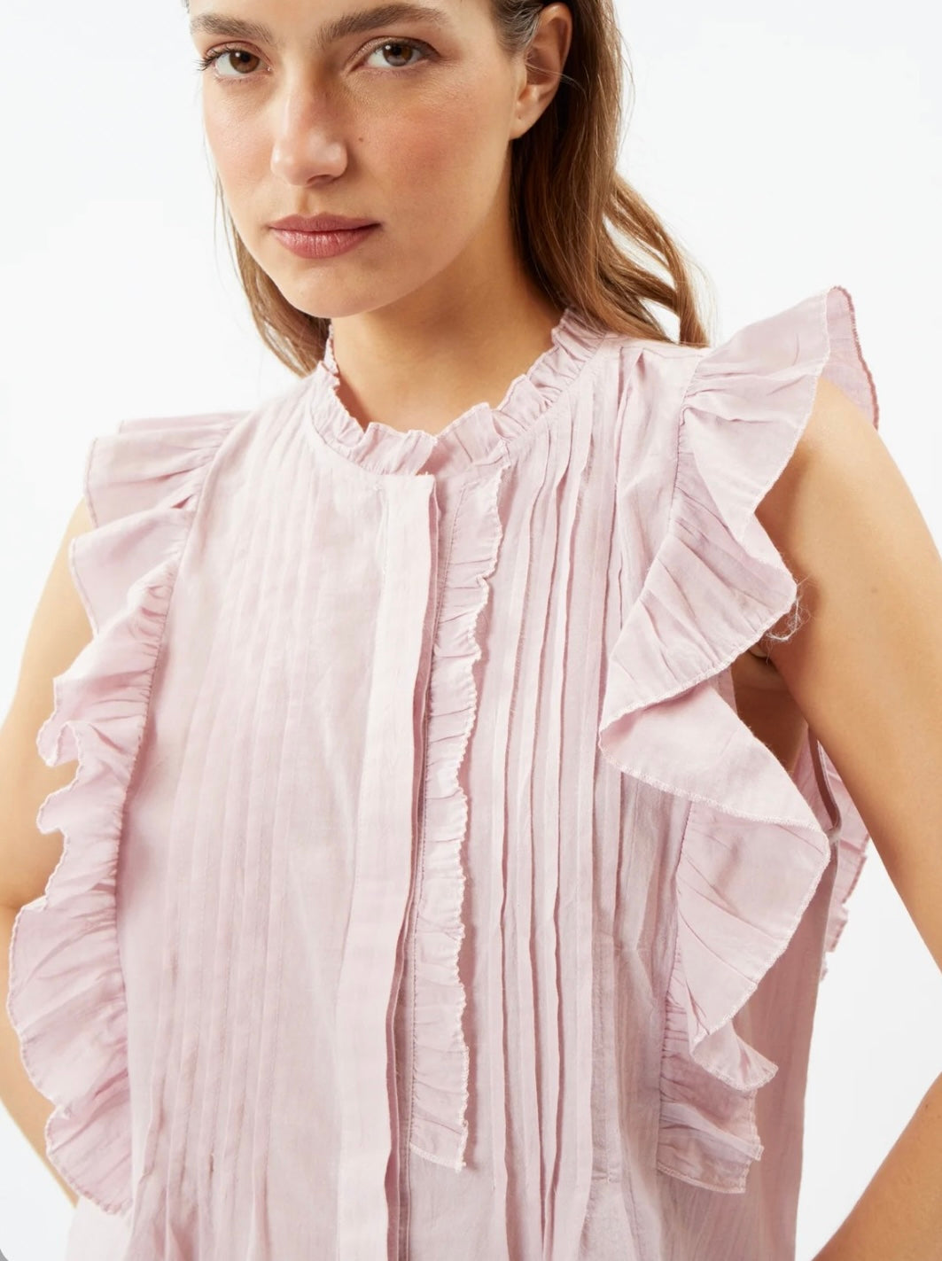 VAL SHIRT- PALE PINK