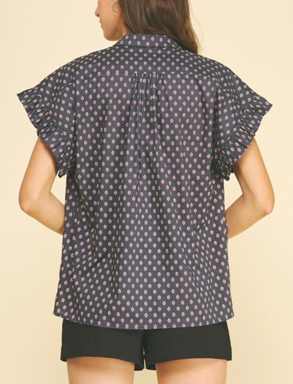 OLIVIA TOP- NAVY