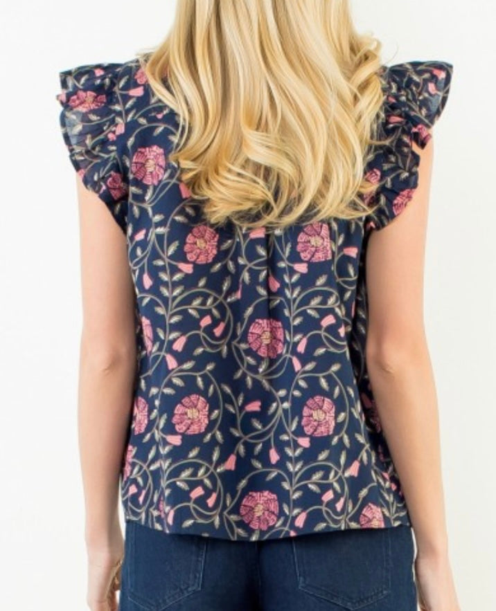 MABRY TOP- NAVY