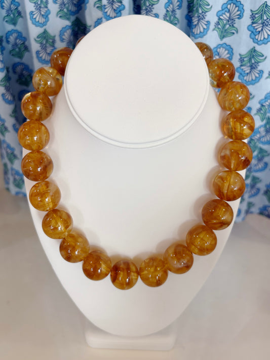 GEMELLI CARTER NECKLACE- TORT